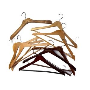 Polo Ralph Lauren Dillards Istanbul Hilton Wood Hanger Lot 9pc Vintage Suit Coat